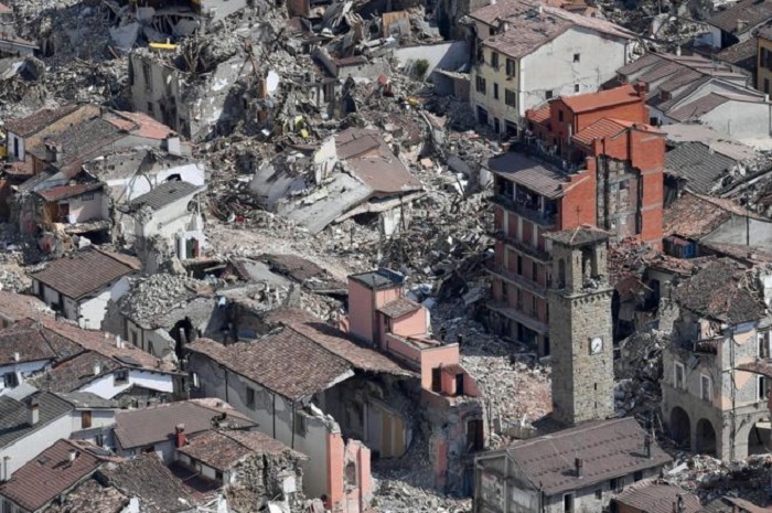 Strong earthquakes hit central Italy; no deaths reported